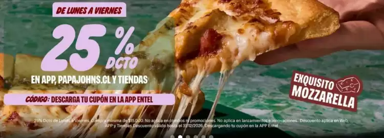 Catálogo Papa John's Página 2