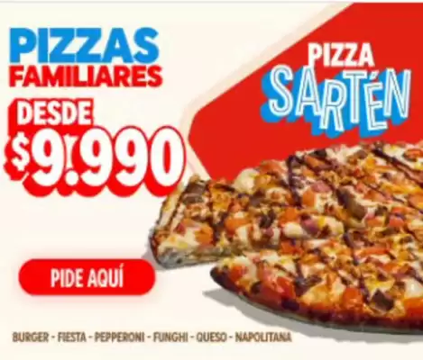 Domino's Pizza (válido hasta 15-11)