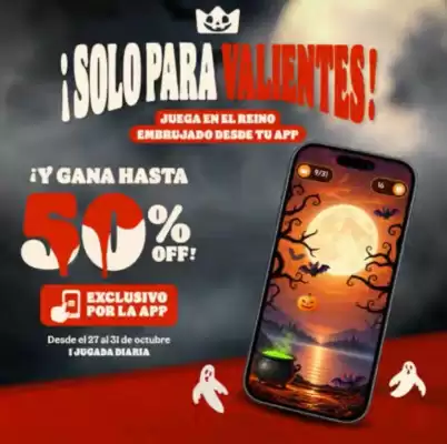Burger King (válido hasta 1-11)