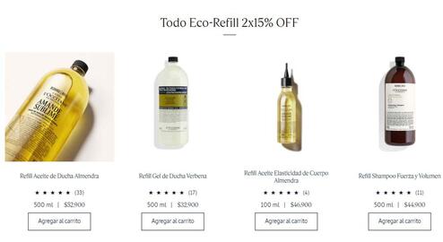 Catálogo L'Occitane Página 4: Refill gel de ducha €32.900,00, Refill aceite elasticidada de cuerpo almendra €46.900,00