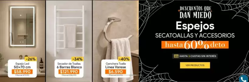Catálogo Stretto Página 4: Ganchera toalla linea varese €6.590,00, Espejo led €589,90