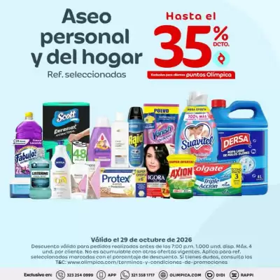 Olímpica (válido hasta 31-10)