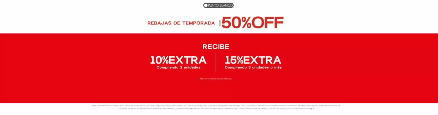 Punto Blanco (válido hasta 2-11)