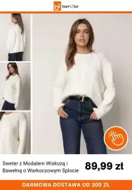 Born2be gazetka Strona 2: Sweter z Modalem Wiskozą i Bawełną o Warkoczowym Splocie €89,99