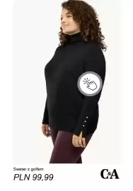 C&A gazetka tydzień 44 Strona 2: Sweter z golfem C&A €99,99