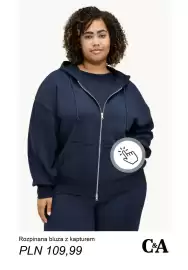 C&A gazetka tydzień 44 Strona 3: Rozpinana bluza z kapturem C&A €109,99