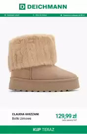 Deichmann gazetka tydzień 44 Strona 11: Claudia Ghizzani Botki zimowe €129,99