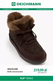 Deichmann gazetka tydzień 44 Strona 14: GRACELAND Botki sznurowane €219,99