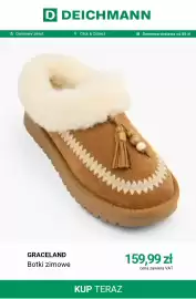 Deichmann gazetka tydzień 44 Strona 3: GRACELAND Botki zimowe €159,99