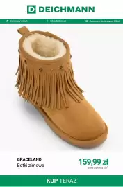 Deichmann gazetka tydzień 44 Strona 4: GRACELAND Botki zimowe €159,99