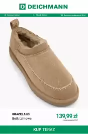 Deichmann gazetka tydzień 44 Strona 7: GRACELAND Botki zimowe €139,99