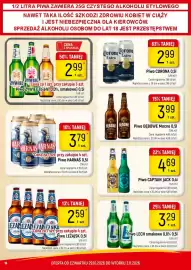 Delikatesy Piotruś Pan gazetka tydzień 44 Strona 16: Piwo HARNAS €3,79, Piwo ŻYWIEC €2,99