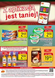Delikatesy Piotruś Pan gazetka tydzień 44 Strona 20: Serek wiejski naturalny PIĄTNICA €2,99, Kawa Fort STRAUSS €19,99