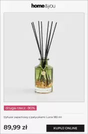 Home&You gazetka Strona 3: Dyfuzor zapachowy z patyczkami Lunis home & you €89,99