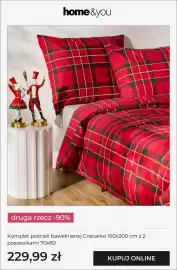 Home&You gazetka Strona 8: Komplet pościeli bawełnianej Coscarko 160x200 cm z 2 poszewkami 70x80 Home & You €229,99