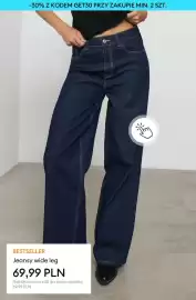 Sinsay gazetka Strona 14: Jeansy wide leg €69,99