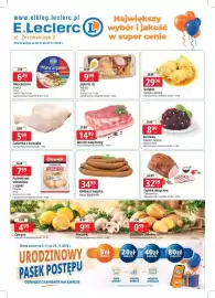 E.Leclerc gazetka tydzień 45 Strona 1: Surówka Świeże i Zielone €8,99, Gołąbki Świeże i Zielone €29,90