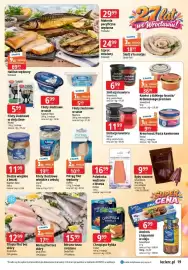 E.Leclerc gazetka Strona 19: Filety śledziowe wiejskie z cebulą Lisner €19,99, Krem łosoś/Pasta kawiorowa Nickal €9,99