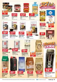 E.Leclerc gazetka Strona 23: Kawa mielona Kimbo Aroma Gold €21,99, Kawa Rio Negro 100% Arabica €49,99