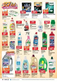 E.Leclerc gazetka Strona 28: Żel do prania Purox Clovin €24,99, Płyn do prania Woolite Perła €29,99