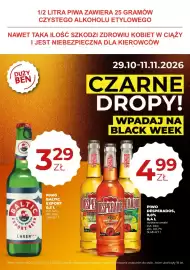 Duży Ben gazetka Strona 1: Piwo Baltic Export €3,29, Piwo Desperados €4,99