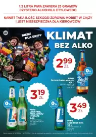 Duży Ben gazetka Strona 20: Piwo Żatecký Nealko €2,99, Piwo Lech Free 0,0% €3,49
