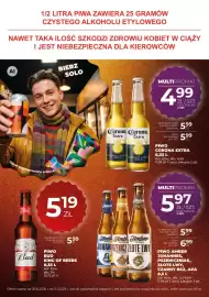 Duży Ben gazetka Strona 6: Piwo Amber Johannes, Pszeniczniaik, Złote Lwy, Czarny Bez, APA €5,97, Piwo Bud King of Beers €5,19