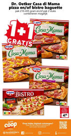 Coop folder week 45 Pagina 24: Dr. Oetker Casa di Mama pizza en/of bistro baguette €4,45