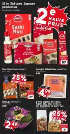 Coop folder week 45 Pagina 3: G'woon Japanse bollenmix, Yamato mix, rice cookies, hot krokantjes of party mix €1,31
