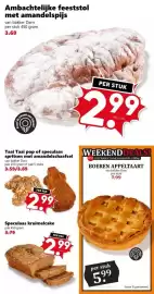 Coop folder week 45 Pagina 9: Speculaas kruimelcake €2,99, Boeren appeltaart €5,99