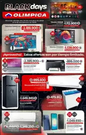 Catálogo Olímpica Página 1: Olimpo - aire acondicionado €999.600,00, Olimpo - lavadora semiautomática €479.952,00