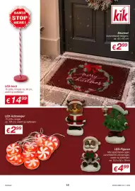 Kik folder Pagina 15: LED-Figuren €4,99, LED-lichtslinger €2,99