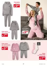 Kik folder Pagina 7: Dames pyjama €9,99, Kinder pyjama €7,99