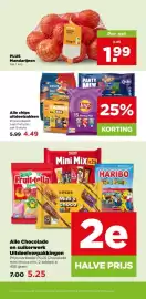 PLUS folder week 45 Pagina 28: Alle Chocolade en suikerwerk Uitdeelverpakkingen €5,25, Plus mandarijnen €1,99