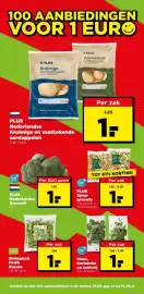 PLUS folder week 45 Pagina 3: PLUS Nederlandse Kruimige en vastkokende aardappelen €1,00, PLUS Nederlandse Broccoli €1,00