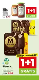 PLUS folder week 45 Pagina 33: Heinz Tomaten pasta saus €3,79, Alle Magnum IJs €6,99