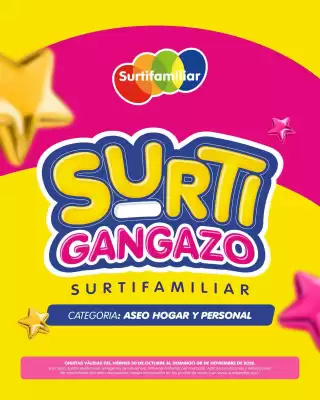 Surtifamiliar (válido hasta 8-11)