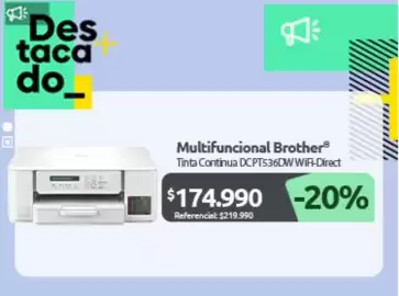 Catálogo PC Factory Página 11: Brother - multifuncional €174.990,00
