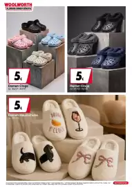 Woolworth Prospekt Seite 10: Damen Clogs €5,00, Herren-Clogs €5,00