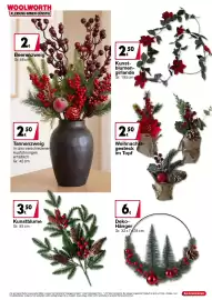 Woolworth Prospekt Seite 19: Beerenzweige €2,00, Tannenzweige €2,50
