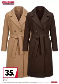 Woolworth Prospekt Seite 2: Damen-Mantel €35,00