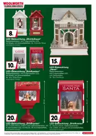 Woolworth Prospekt Seite 21: LED-Beleuchtung Wichtelhaus €8,00, LED-Beleuchtung Briefkasten €10,00
