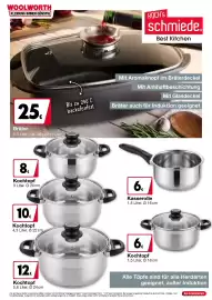 Woolworth Prospekt Seite 27: Koch's Schmiede Best Kitchen Kasserolle €6,00, Koch's Schmiede Best Kitchen Bräter €25,00