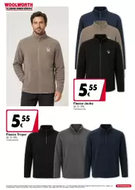 Woolworth Prospekt Seite 8: Herren Fleece-Troyer €5,55