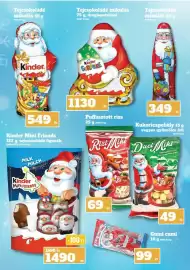 Vil-For akciós újság hét 44 Oldal 13: Kinder mini friends €1.490,00, Gumi cumi €99,00