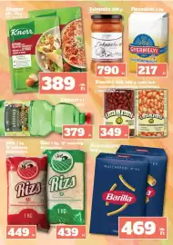 Vil-For akciós újság hét 44 Oldal 25: Knorr gyros alap €389,00, Happy Frucht konzerv bab €349,00