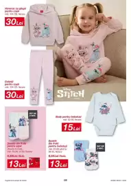 Catalog Kik Pagină 5: Hanorac cu glugă pentru copii măr. 104-128, fiecare 30 Lei Colanți pentru copii măr. 104-122, fiecare
