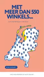 Primera folder Pagina 10: MET MEER DAN 550 WINKELS... ...is er altijd één bij jou in de buurt. 0 V BIJ JOU IN DE BUURT > 3)