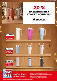 TRAVEL FREE leták Strana 12: TERMOHRNKY STANLEY €926,42, STANLEY €694,37