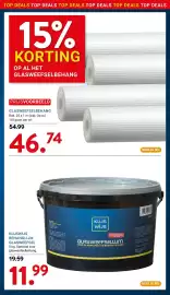 Kluswijs folder Pagina 13: Kluswijs behanglijm glasweefsel €11,99